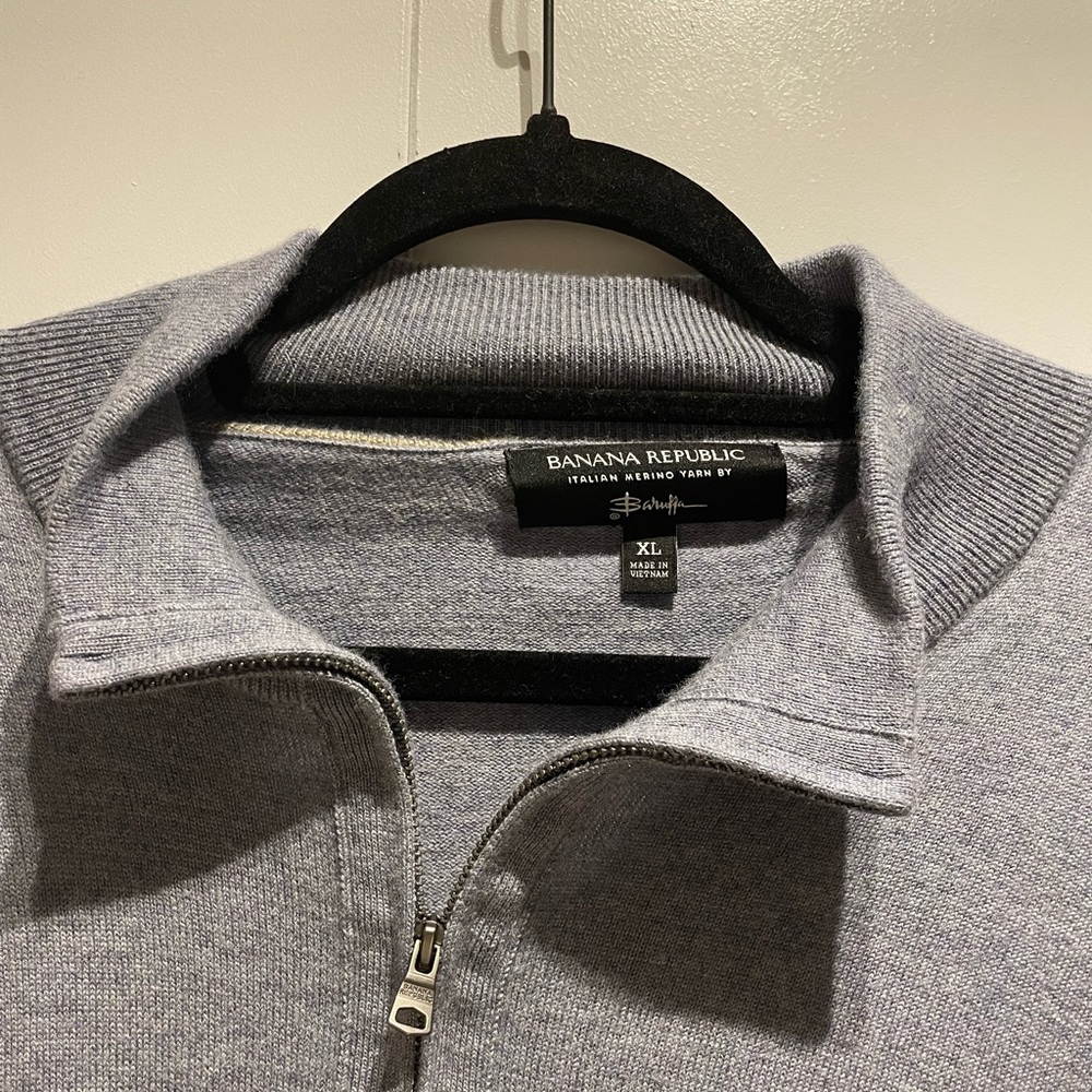 Banana Republic Half Zip Sweater